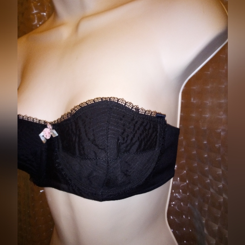 Vintage Peter Pan Weighted Strapless Bullet Bra  Size A34 Pinup Photos Moviestar